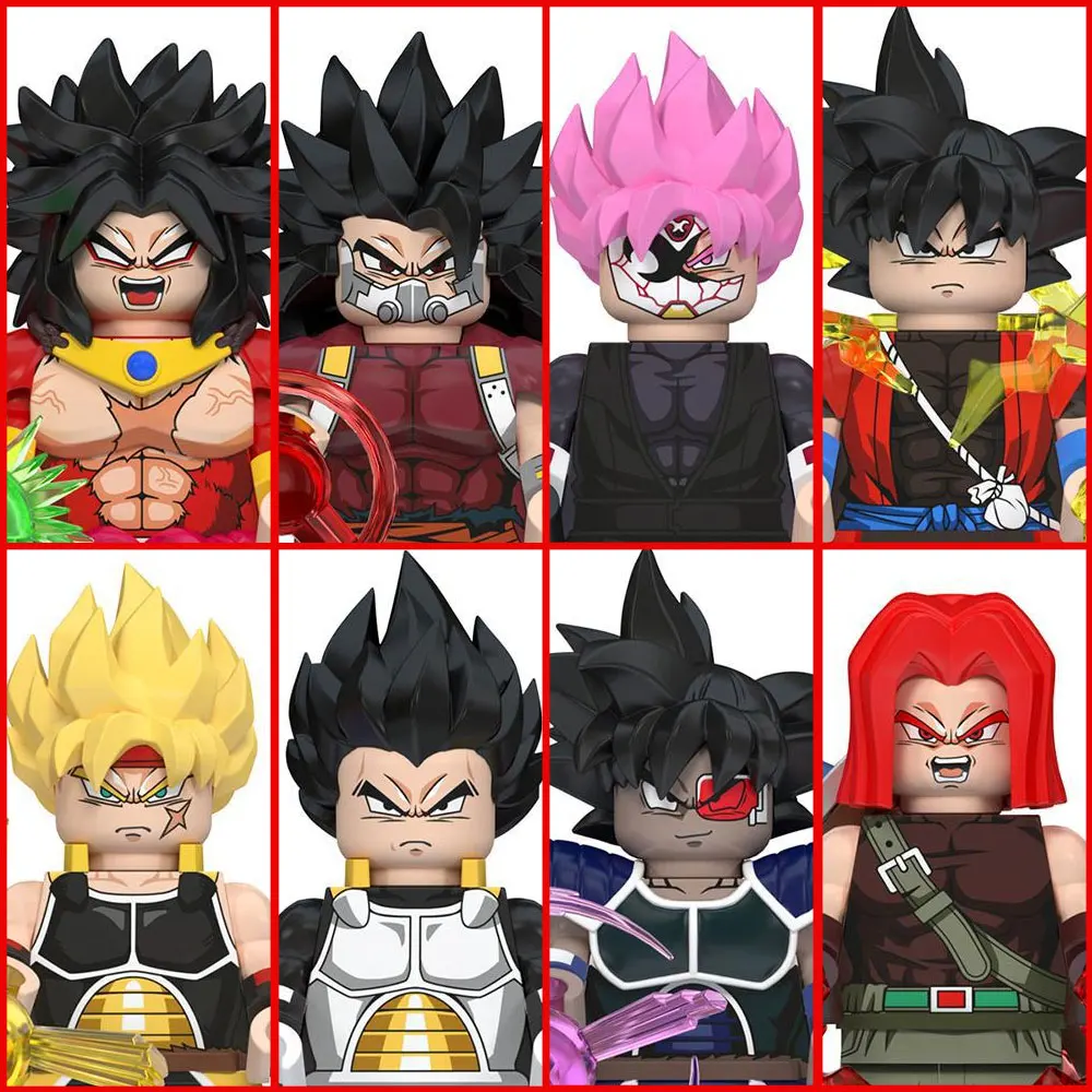 Immagine 5: Blocchi da Costruzione Goku Vegeta Torankusu Broli, Miniature e Accessori, Regali di Halloween e Natale per Bambini