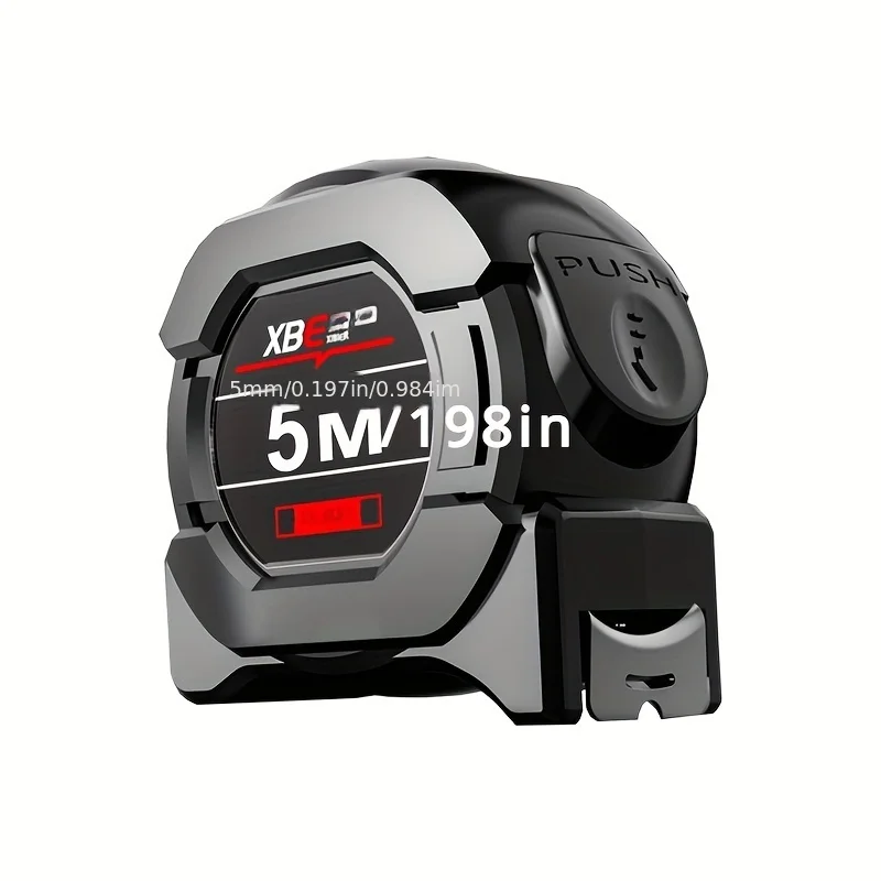 

High-Precision Fluorescent Steel Tape Measure - Self-Locking, Wear-Resistant, 196.85inch/295.28inch Lengths Available
