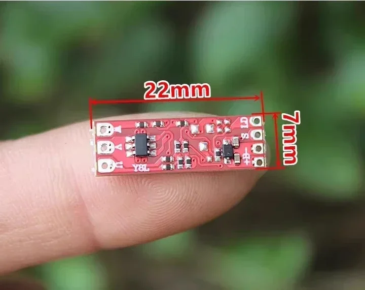 Ultra-mini 0.5g, brushless ESC 1S voltage, brushless drive