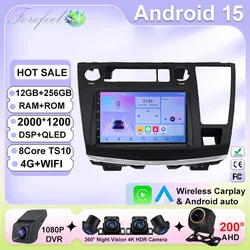 7inch Android Auto For NISSAN ELGRAND E51 2002-2010 Car Radio Wireless Carplay Multimedia Video Player 4G DVD Wifi Bluetooth