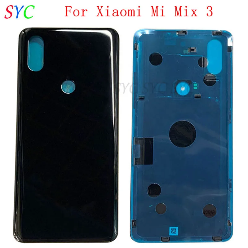 

Original Rear Door Battery Cover Housing Case For Xiaomi Mi Mix 3 Back Cover with Adhesive Sticker Logo Repair Parts