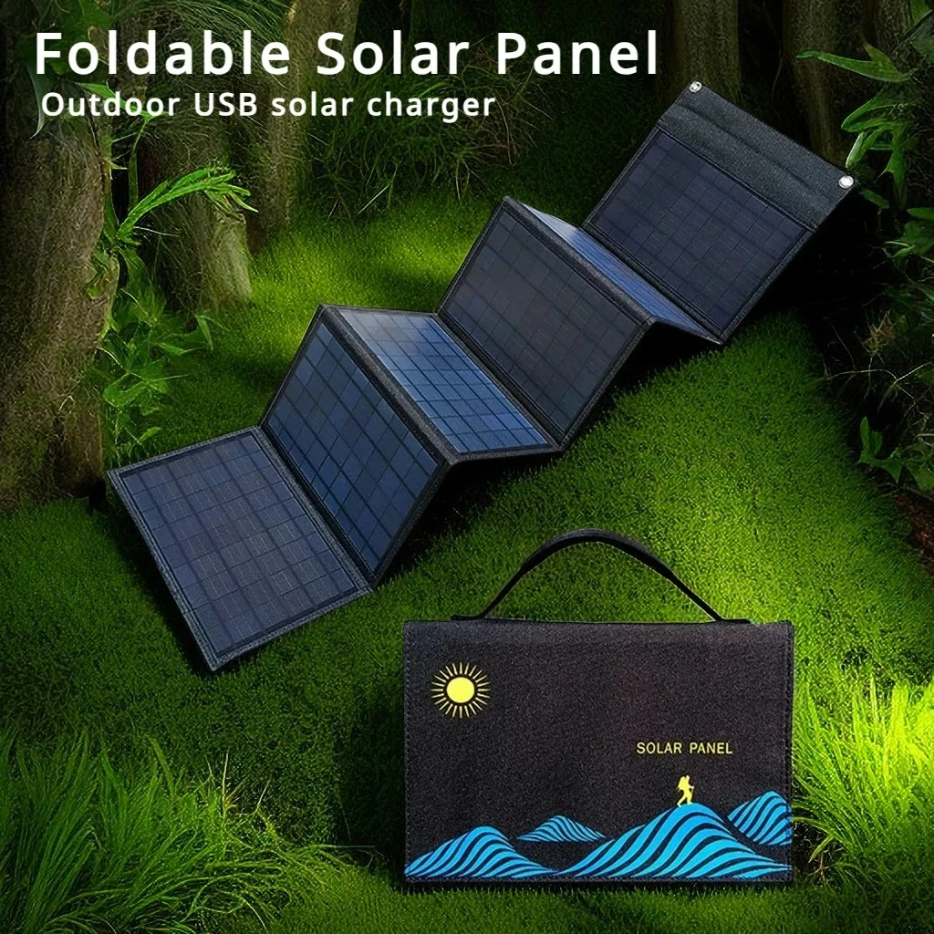 แผงโซลาร์เซลล์พับได้แบบพกพา รุ - Folding Solar Panel บทวิจารณ์และราคา