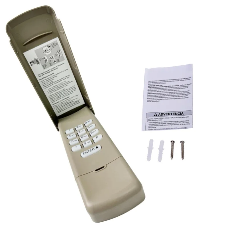 Garage Door Opener Keypad Safe And Reliable Wireless Keyless Entry Keypad For Chamberlain 740CB 750CB 756CB 850CB 853CB