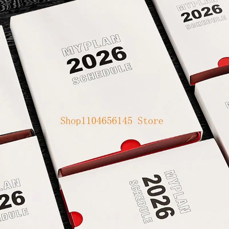 2026 Business Planner With Recycled Paper Pages Ergonomic Design Perfect For Scheduling Meetings Deadlines