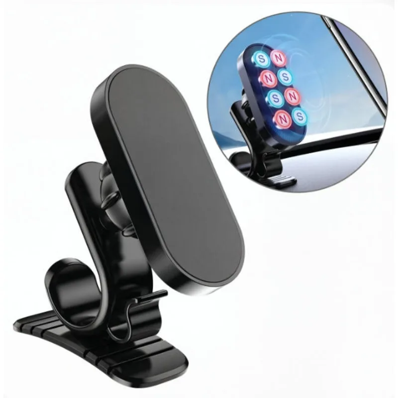 Magnetic Car for iPhone Holder Stand 360 Degree Mobile Cell Phone Magnet Mount GPS Bracket Support for iPhone Xiaomi Samsung