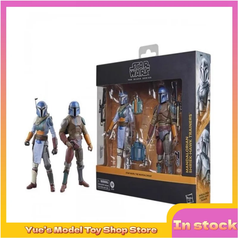 

【In Stock】Hasbro Star Wars The Mandalorian Screaming Eagle Double Set 6-inch Action Figure Anime Model Toy Collection Gift
