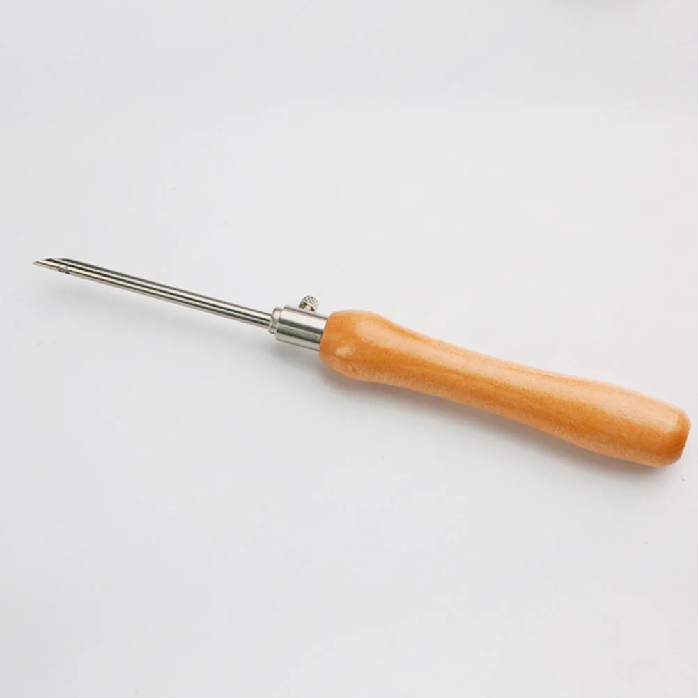 

Punch Kit Cross Stitch Needles Embroidery Tools Sewing Pins Felting Wooden Handle Metal Set Lightweight Portable DIY Crafts Wool