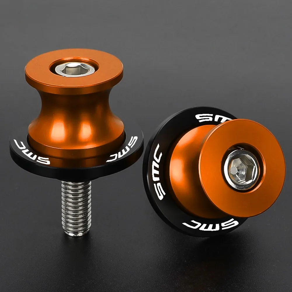 Motorcycle Accessories Swingarm Spools Slider Stand Support For 125 SMC R 390SMC-R 690SMC R 2008-2018 2019-2026+ M8×1.25 Parts