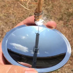 Outdoor Windproof Fire Starter, Solar Lighter, Camping Survival, Camping Equipment, Ferramenta de emergência, Gear Acessórios