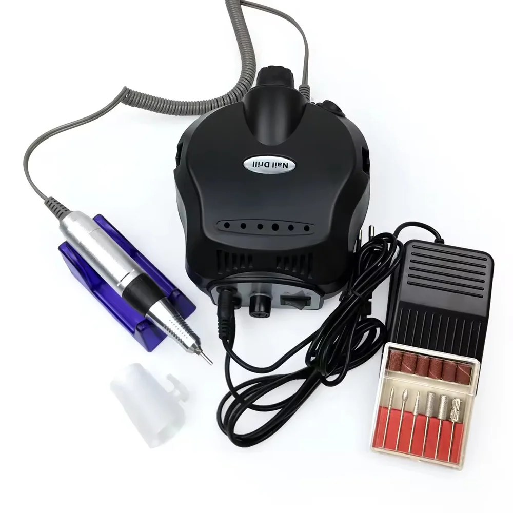 

Factory Professional Nail Polisher Buffing Manicure Tools 202 Electric Nail Drill Machine