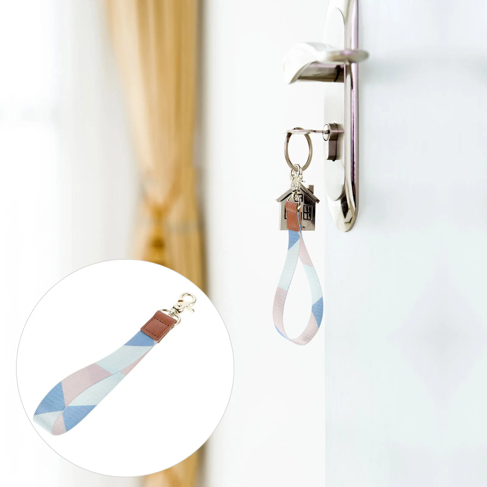 Hochleistungs-Handgelenk-Lanyard, Mehrzweck-Schlüsselanhänger, praktischer hängender Schlüsselanhänger, Armband, Schlüsselanhänger, Dekor-Schlüsselanhänger