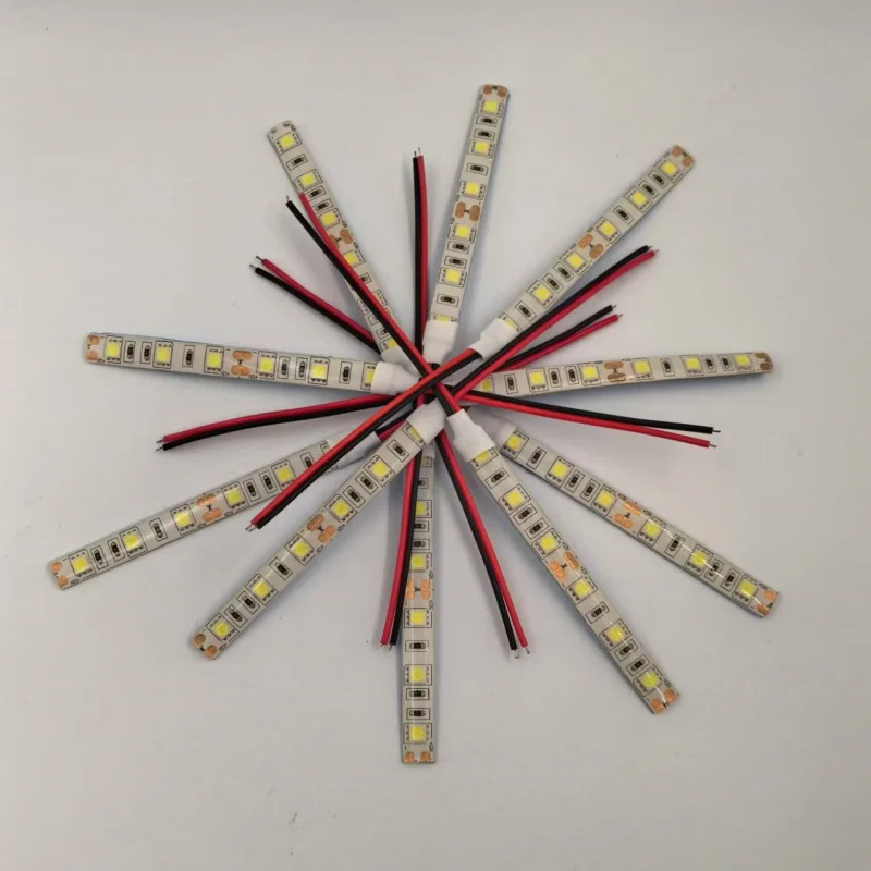 

10Pcs DC12V 5050 Strip Light 10cm 6leds 20cm 12leds IP65 Waterproof flexible Strip Light Lamp Tira Home Decor Caravan Boat Car