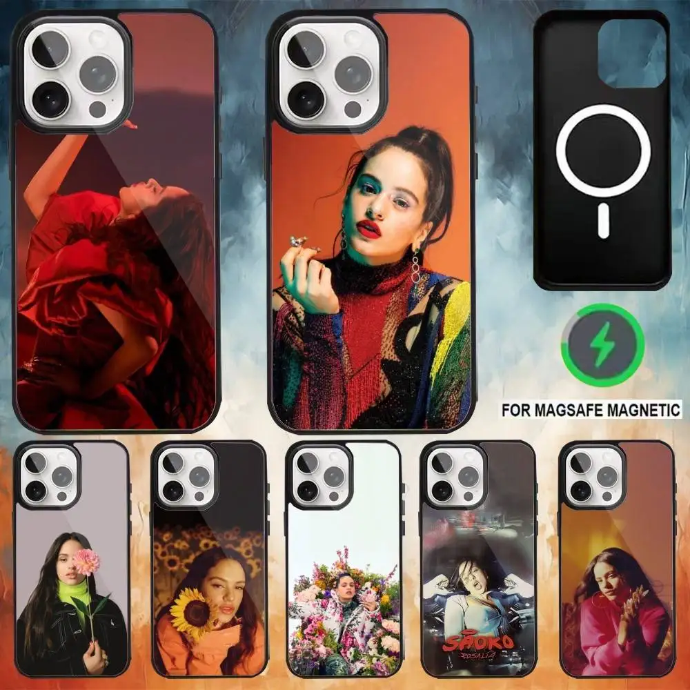 

SINGER R-Rosalia lux Phone Case For iPhone17,16,15,14,13,12,11 Plus,Pro Max Magnetic For Magsafe Wireless Charging