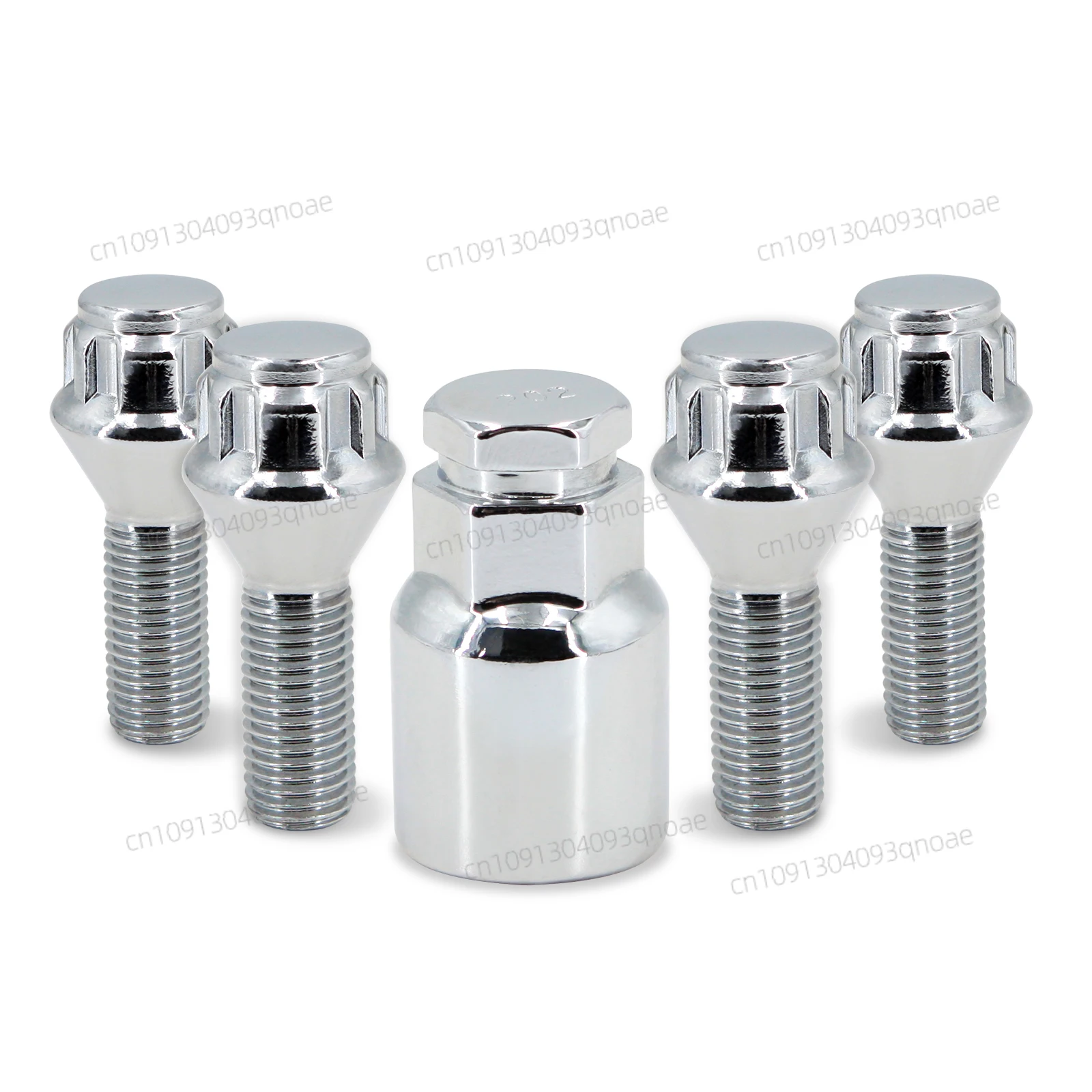 

5pcs M12 x 1.5 17mm Hex 26mm ALLOY WHEEL LOCKING BOLTS FOR 3-SERIES E30 E36 E46 E90 (M12x1.5) NUTS [H0b] 36131126191
