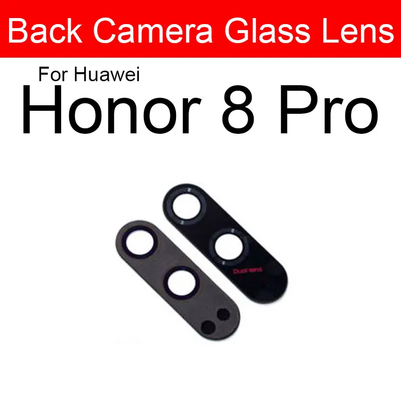 Rear Back Camera Glass Lens For Huawei Honor 8 8A 8s 8C 8X 8Pro 8xMax Enjoy Max Camera Glass Lens Glass + Sticker Repair Parts