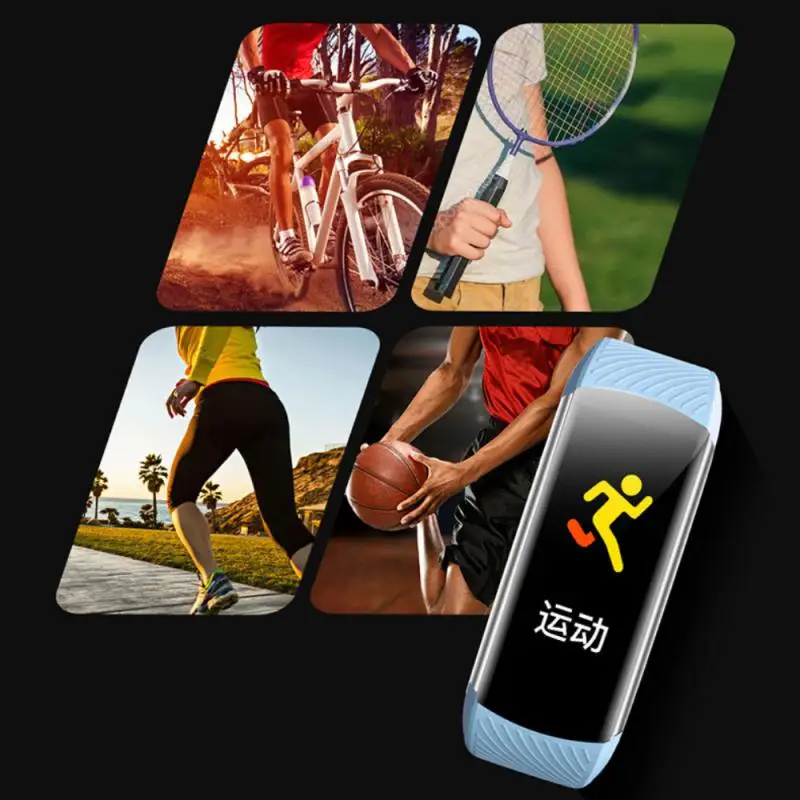 Smart Bracelet 240mm Full Length More Accurate Data Multilingual Waterproof Multifunctional Motion Pedometer Fitness Bracelet