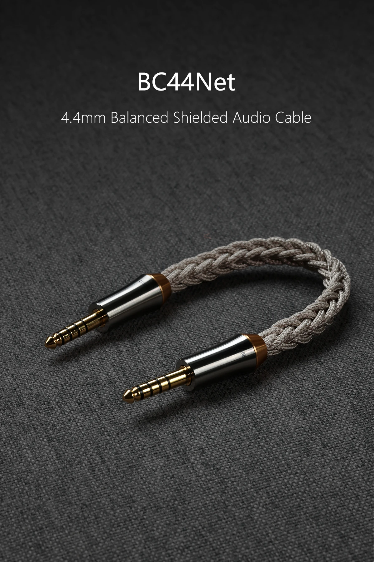 DDHIFI BC44Net 4,4 mm symmetrisches, abgeschirmtes Audiokabel mit High-Fidelity-Signalübertragung – Detail 1