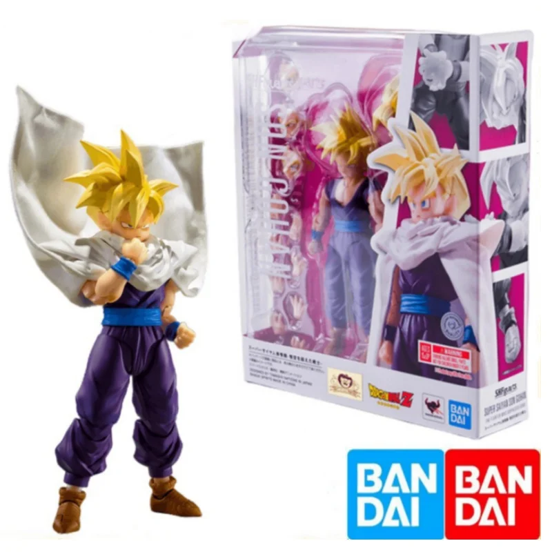 Dragon Ball S.H.Figuarts Son Gohan Shf Super Saiyan Gohan Action Figures Joint Movable Model Collect Toy Children Birthday Gifts