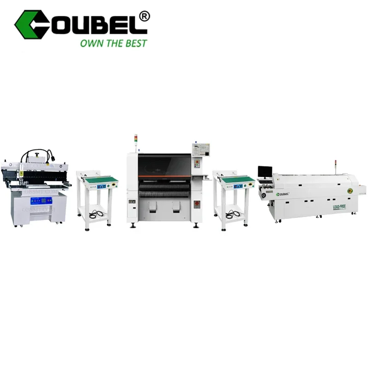 High stability smt solder paste printer stencil  printing machine with good quality