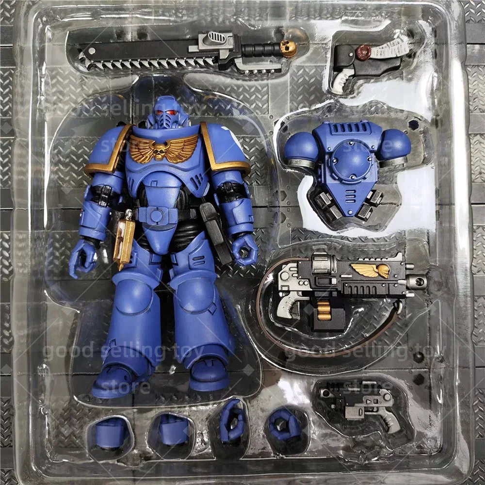 [สต็อก] JOYTOY Warhammer 40K 1/18 ตัวเลขการกระทํา Ultramarines Intercessors V4 อะนิเมะรุ่นของเล่นคริสต์มาสเด็กของขวัญเด็ก