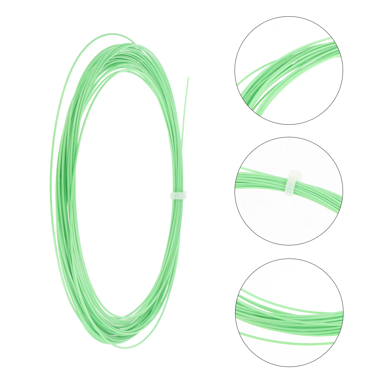 10m PA 2055 Badminton String 070mm Green Nylon Training Racket Thread for Beginner Use Replacement Line