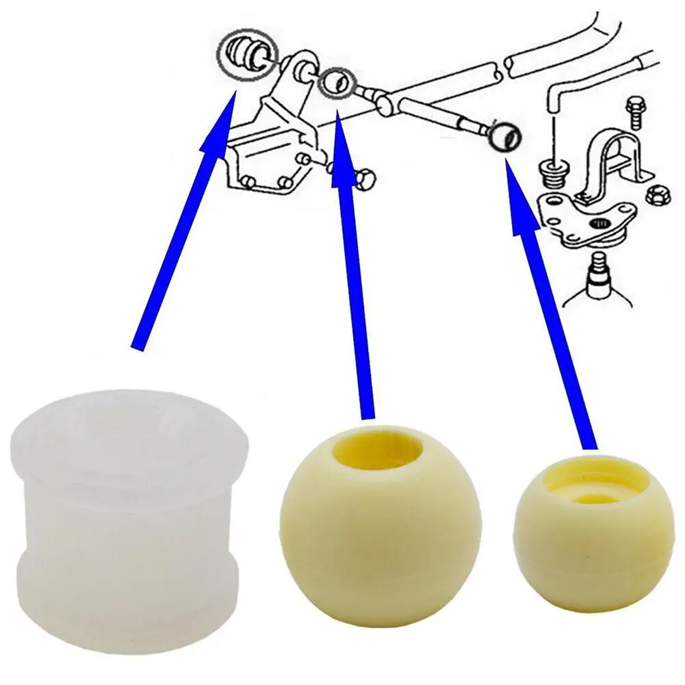 New For Volkswagen Camper Van Gear T4 Linkage SelectorT Ransporter Repair Kit Bushes 701711166 7D0711131 015311544 Q8H2