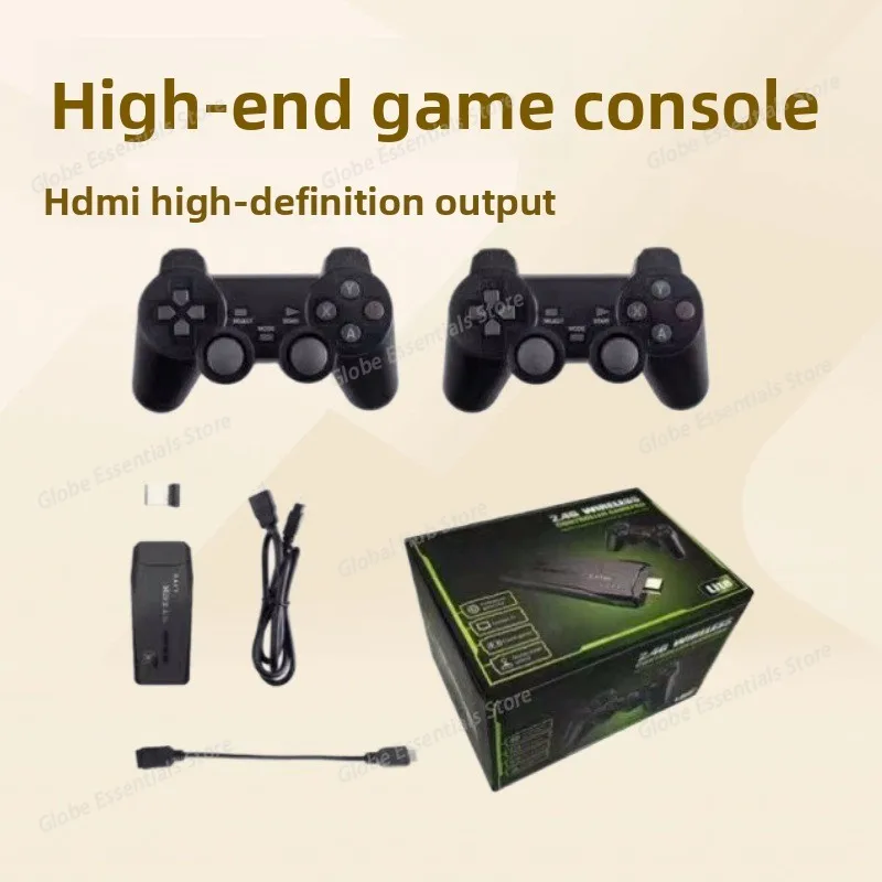 

M8 Home Game Console, Two-player Wireless Arcade, Family 4K High-definition TV, Joystick All-in-one Machine, Classic and Retro