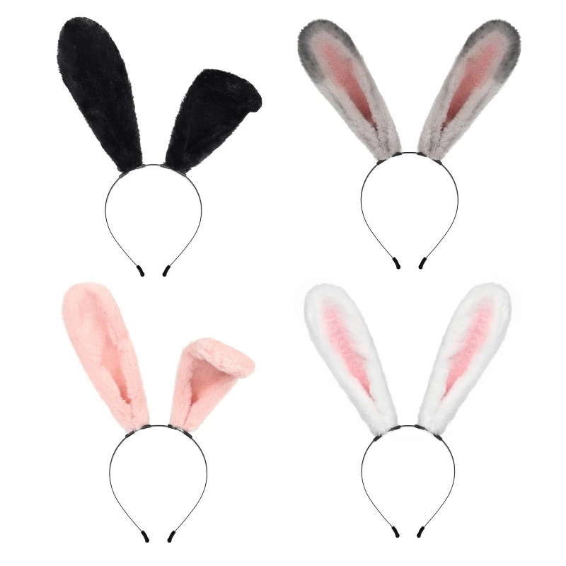 Cartoon Bunny for Head Hoops Women Makeup Cosplay Party for Head Wear