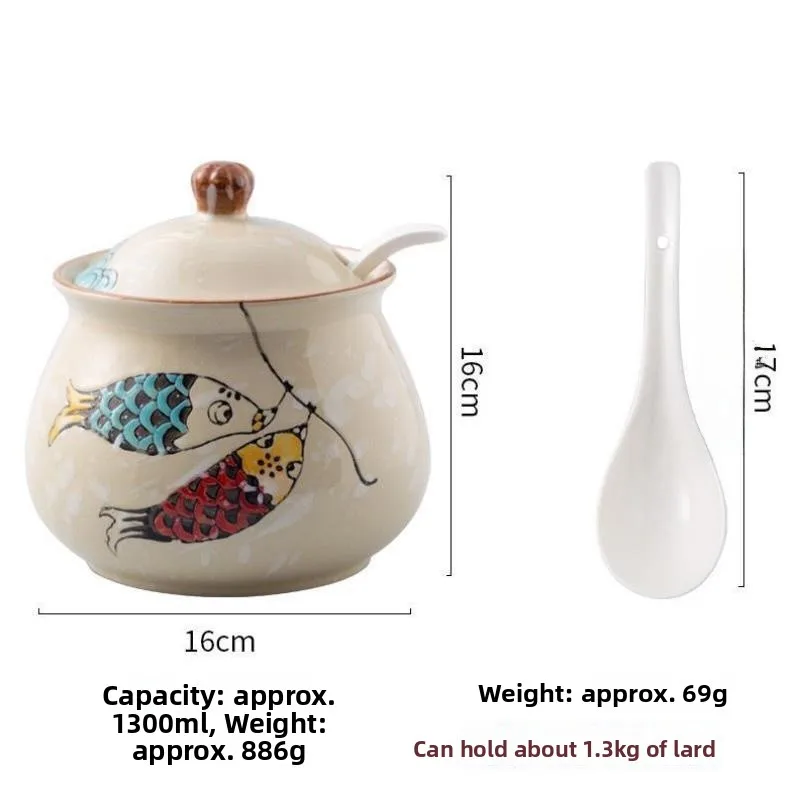 fre-kitchen-cerc-pig-oil-cylinder-with-handle-sed-hot-pepper-oil-container-commercial-ade-cooking-utensil-storage-jar