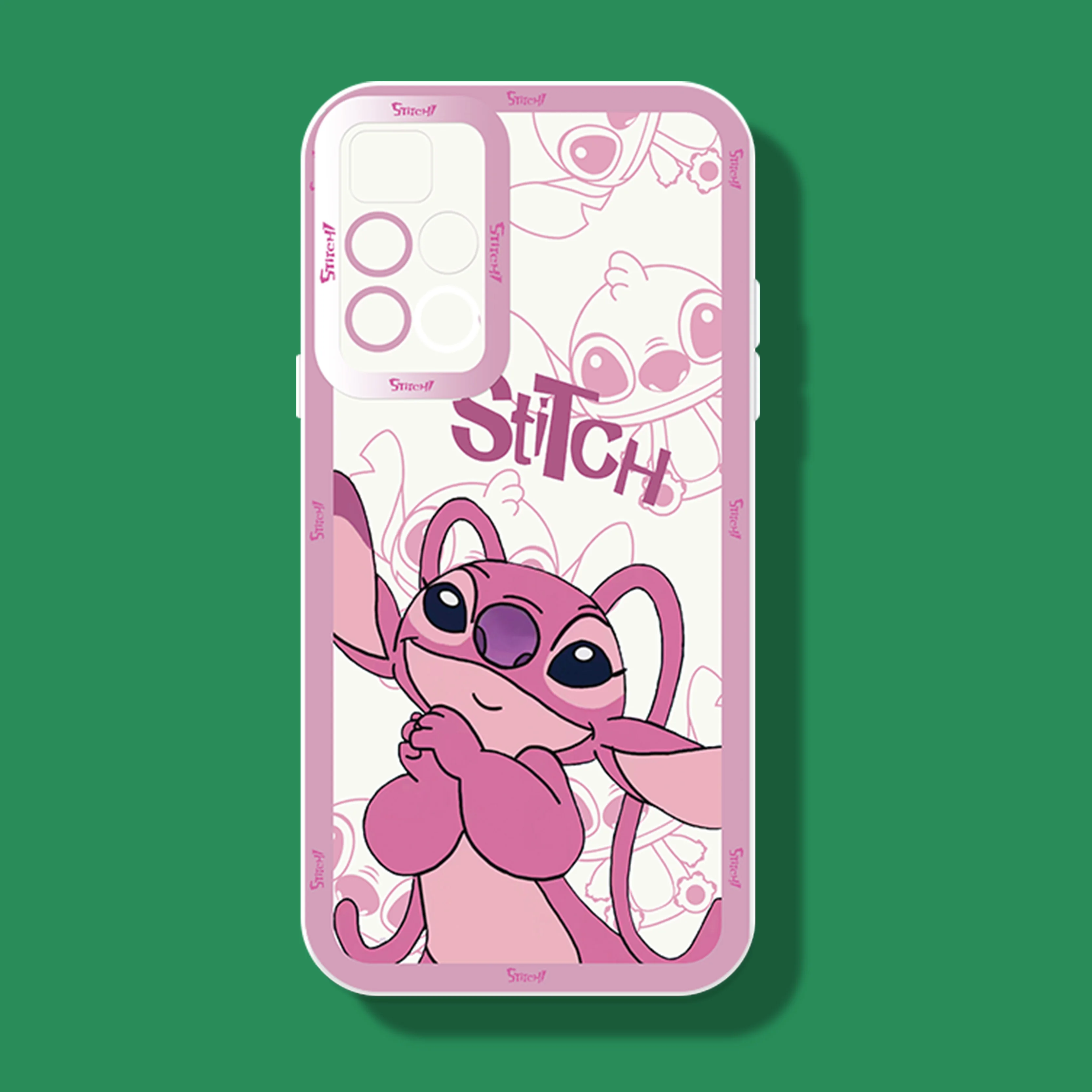 Disney Cute Stitch For Redmi 12C 10C 9T 8 A1 X 9C T A9 10A 40K Pro 4G 5G Angel Eyes Phone Case