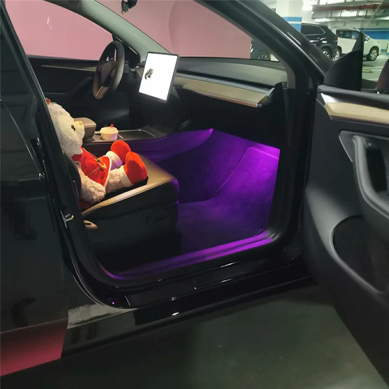 LED Interior Light Kit for Tesla Model 3 Y 2017-2024 Super Bright Trunk Door Glovebox Bulbs OEM No Wiring Plug & Play
