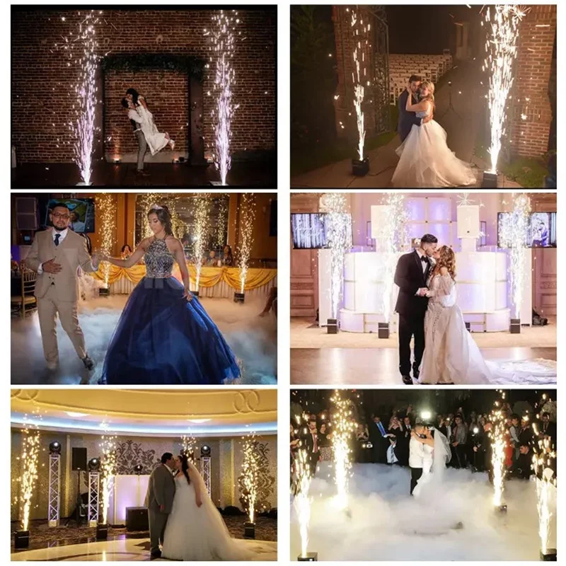 Cold Spark Machine  for Stage Flame Effect Spark Fountain 1-5m Cold Firework Equipment