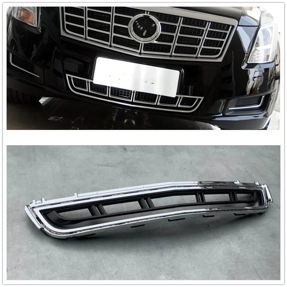 

New！ Front Grille For Cadillac XTS 2013-2017 Car Bumper Hood Mesh Air Vent Intake Trim Body Kit Grating Grid Lower Grill Replace