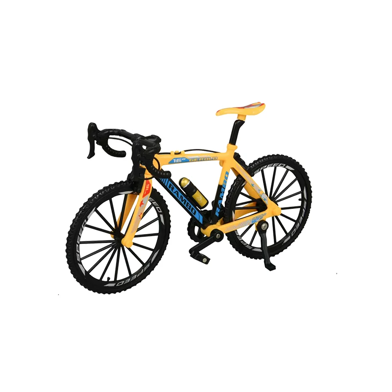 Maßstab 1:8 Druckguss Mini Rennrad Fahrrad Modell Spielzeug Kunststoff Finger BMX Spielzeug Desktop Dekoration Handwerk für Radfahren Liebhaber ﻿ ﻿
