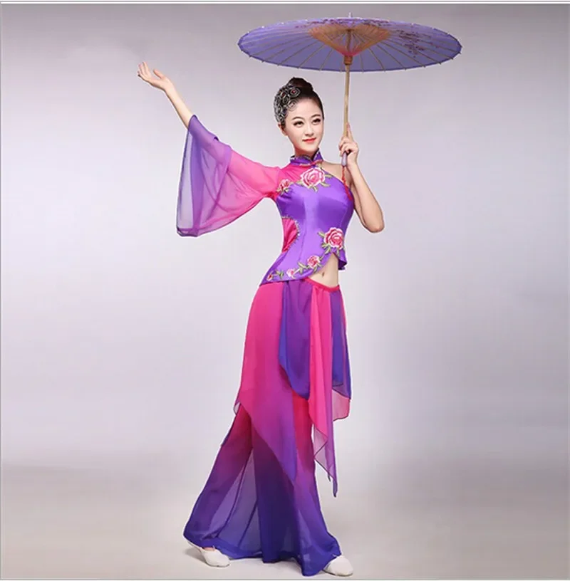 

Chinese Folk Dance Costume Yangko Dance Wear Women Drum Fan Dance Square Dance Costume Chinese Traditional Clothing for Women