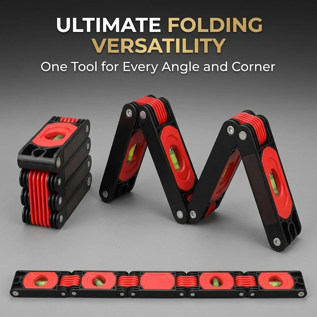 Folding Level Ruler Magnetic M - Home Security Measures review and price