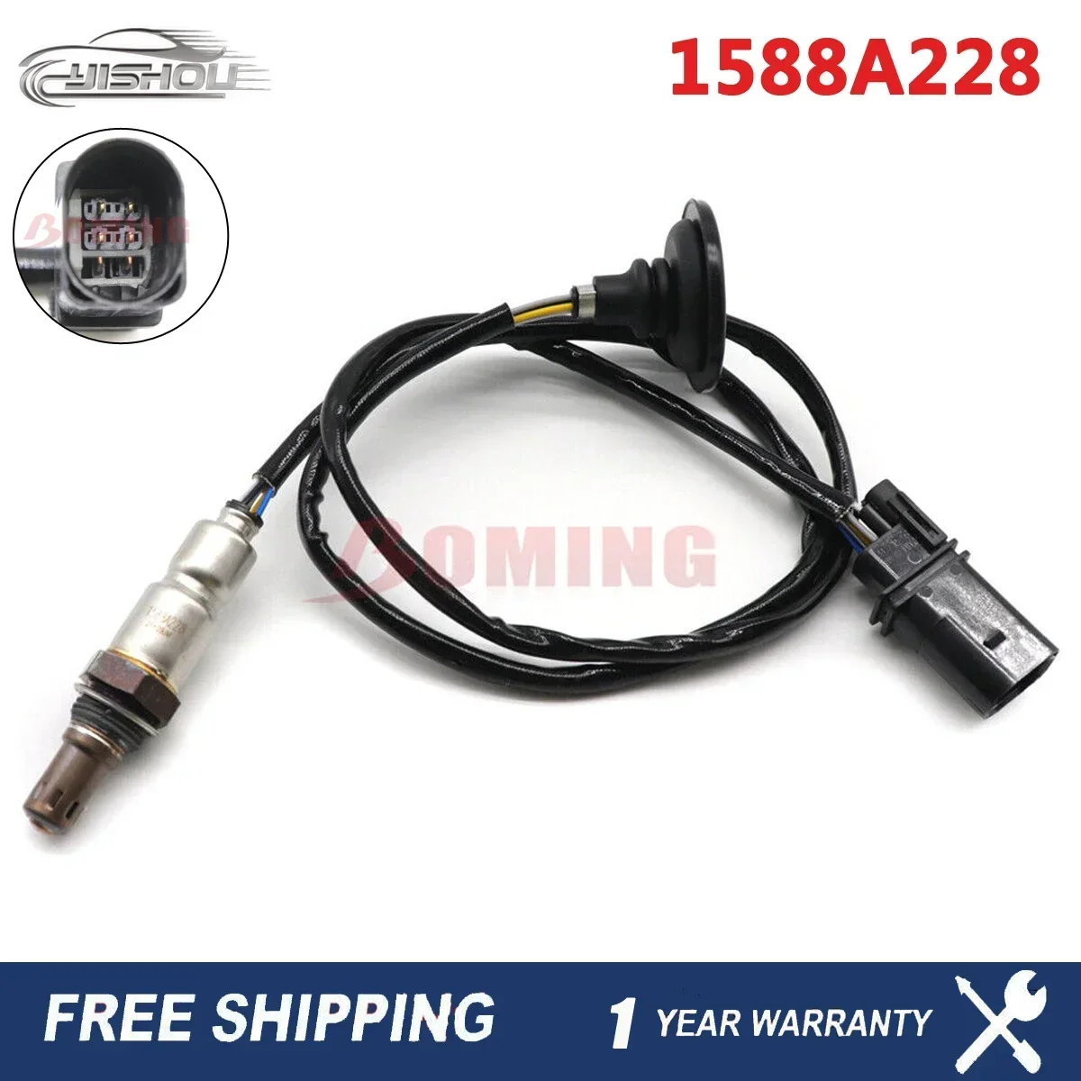 Sensor de oxígeno Lambda de relación aire-combustible delantero y trasero de coche 1588A228 1588A141 para Mitsubishi Lancer Outlander Sport RVR 2.0L 2.4L 2008-15