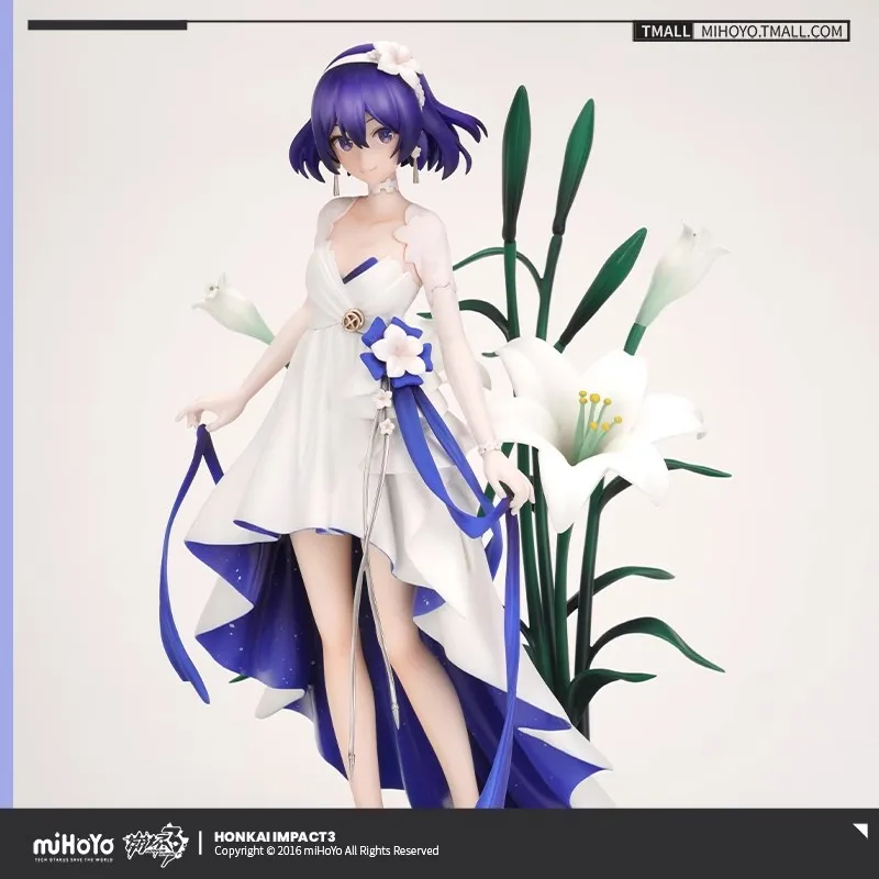 

Официальная подлинная фигурка Honkai Impact 3 Hill-Autumn Frost Lily 1/8 miHoYo, периферийные устройства аниме, подарки