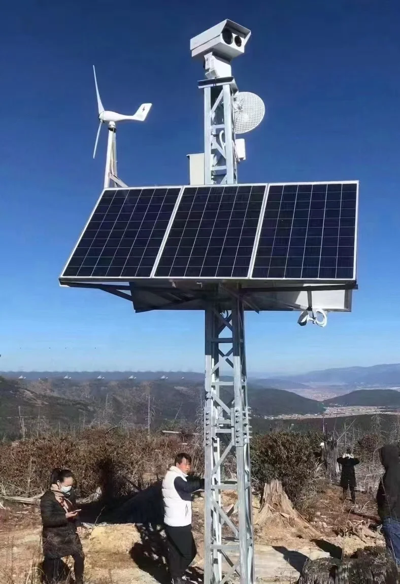 Solar Power DC 12V Solarsystemkamera