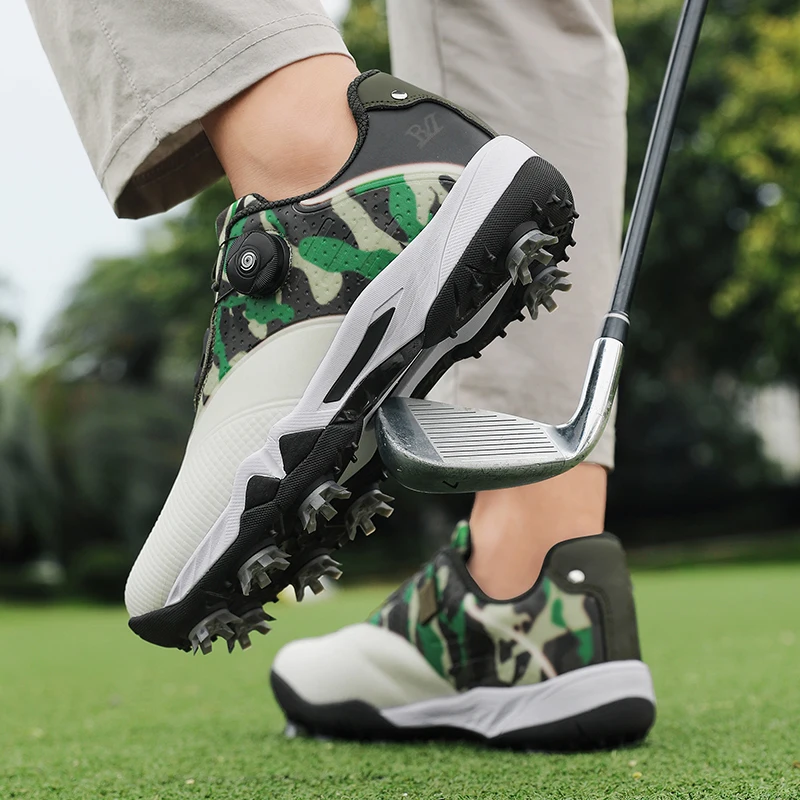 Men's Golf Shoes Fashion Professional Golf Shoes Comfortable Walking Sneakers