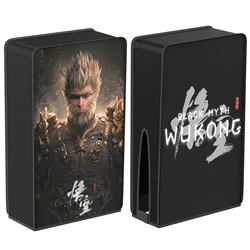 Vertical Dust Cover Black Myth Wukong Design for PS5 Console Precision Cut Protective Case Cover Sleeve for PlayStation5 Console