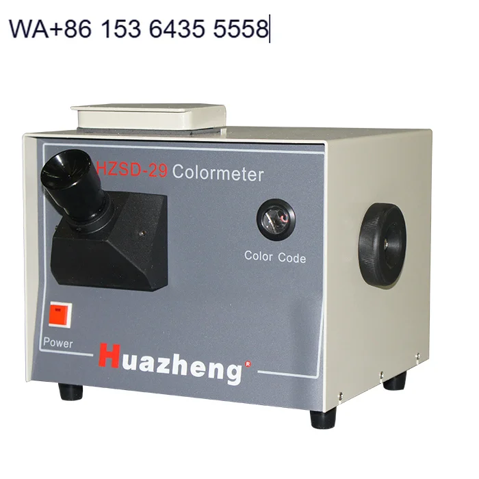 Huazheng Portable Colorimeter Transformer Oil Color Analysis Equipment Petroleum Color Measuring Equipment