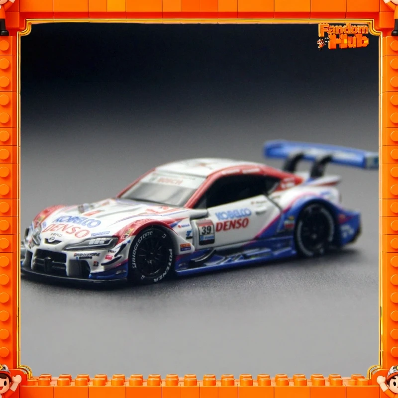 

Genuine Tomica Premium Racing Toyota Gr Supra Gt500 Die-Cast Car Model Toy Gift