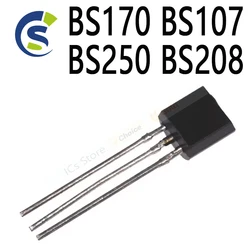 10PCS New and Original TO-92 BS107A new triode transistor BS170 BS107 BS250 BS208