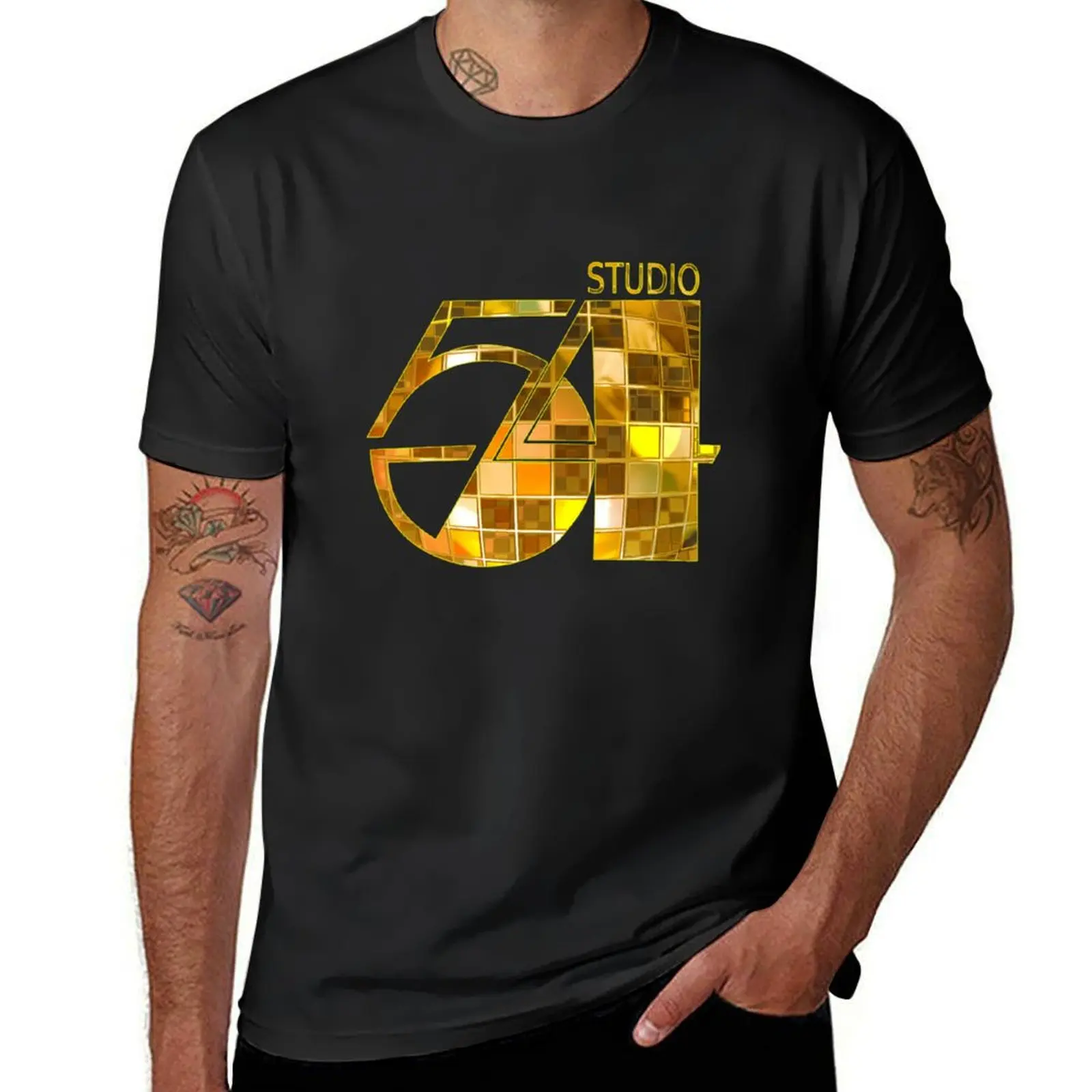 Club Nightlife 54, Disco 54 Music Party New York T-Shirt korean fashion sweat Men's t-shirt