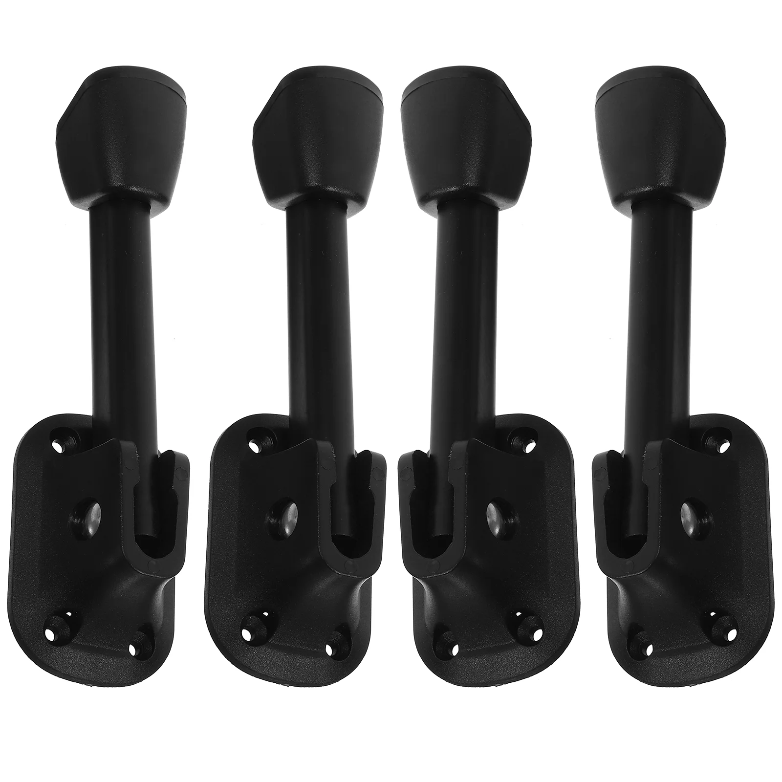 4 Pcs Furniture Table Legs Folding Dining Work Brace Office 1450X400X320CM Wrought Iron Adjustable for Desk