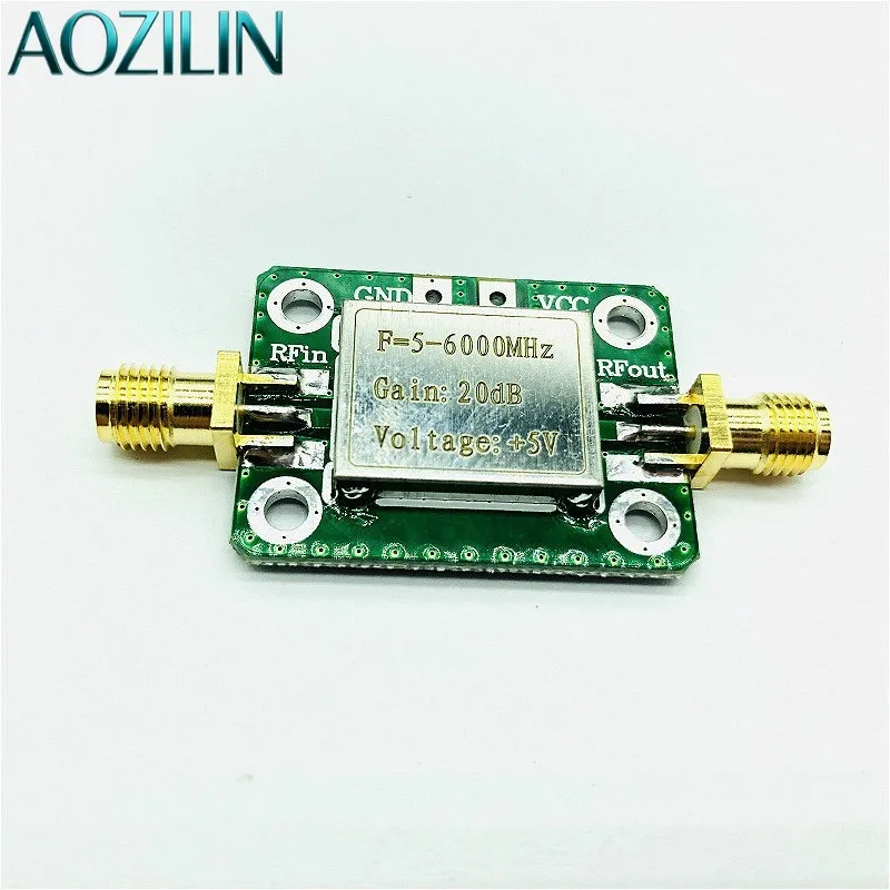 AOZILIN RF, Ultra Wideband, Medium Power, Amplifier (5M---6GHz, Gain 20dB)