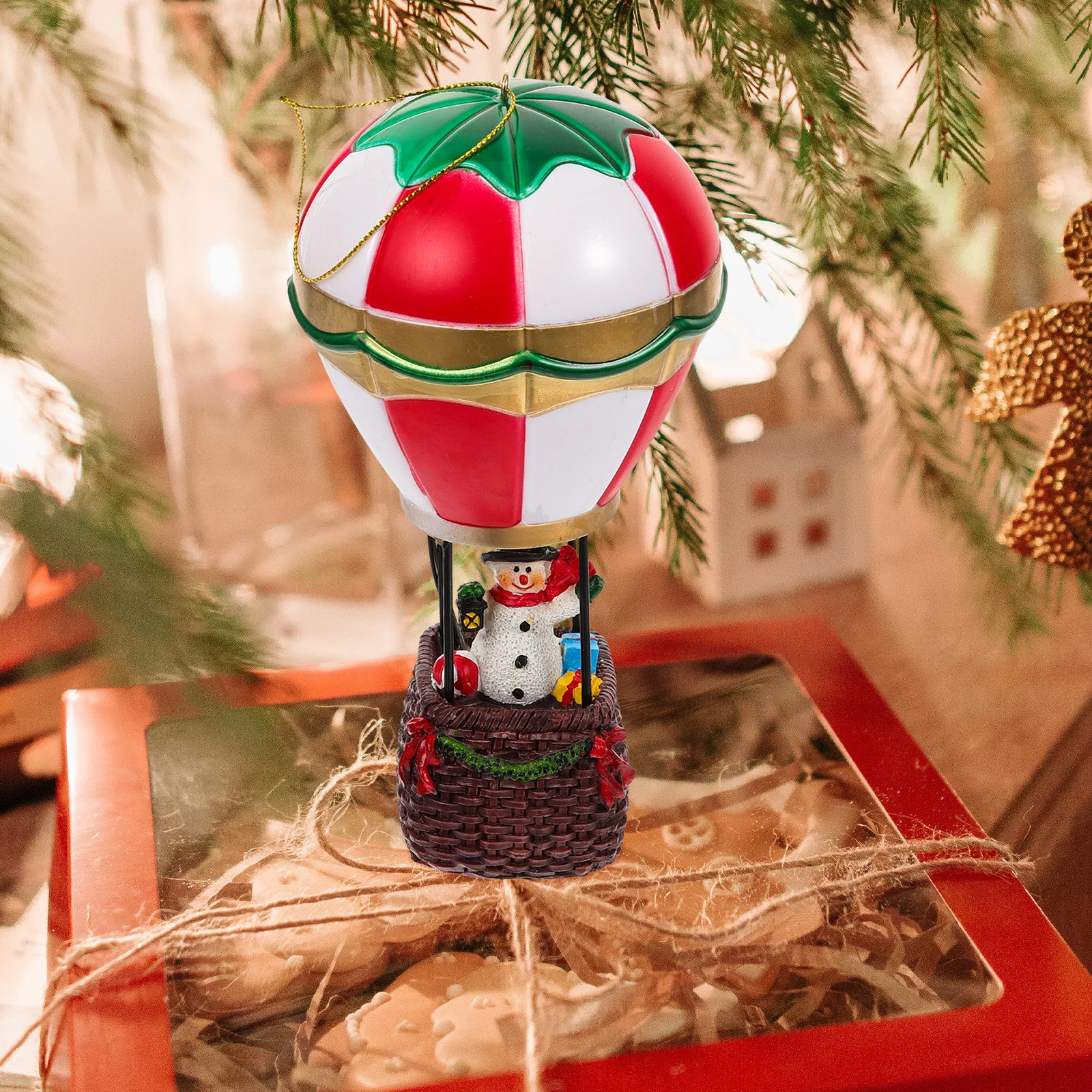 

Resin Christmas Santa Claus Night Light Small Decorative Xmas Standing Santa for Home Desktop Party Festival Decoration