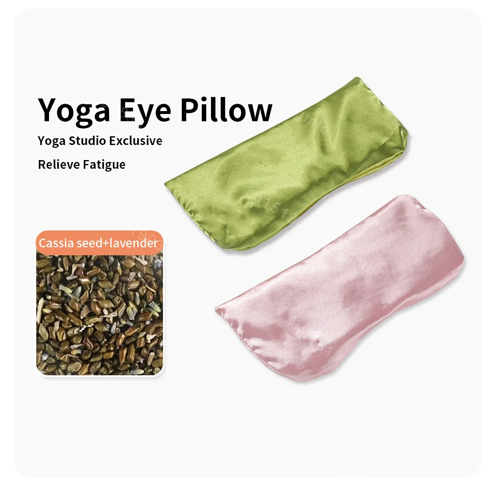 Yoga Eye Mask Eye Pillow Cassia Seed Yoga Eye Pillow Silk Cassia Seed Lavender Relaxation Mask Aromatherapy Sleep Aid