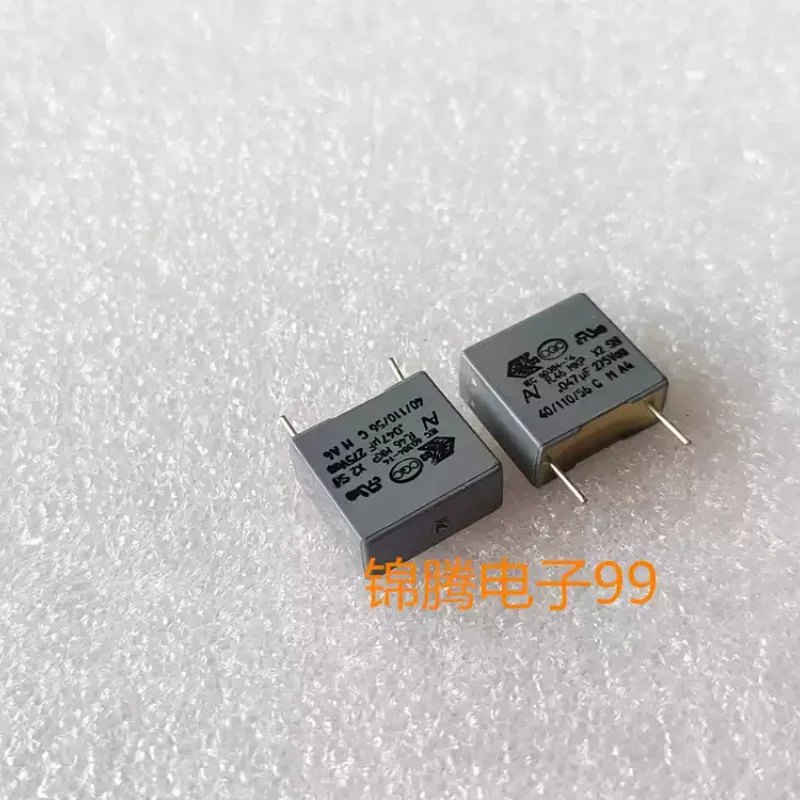 10-100pcs brand new AV R46 MKPx2 0.047uf 275v 47nf 473k non-polar correction film capacitor p10